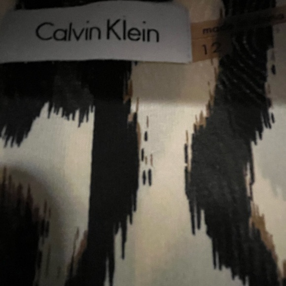 Leopard print Calvin Klein Dress with Ruffle - Picture 3 of 3